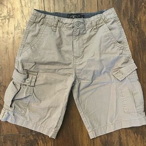 Boys Gray Lucky Brand Cargo Shorts size 10